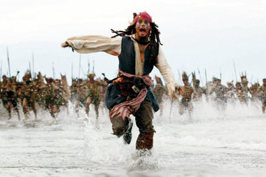 Jack Sparrow wird plastisch und 3D